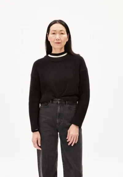 ARMEDANGELS ARMEDANGELS NURIELLAA - Damen Strick Pullover Oversized Fit aus Bio-Baumwolle
