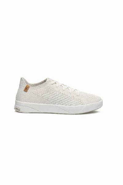 SAOLA SAOLA Damen vegan Sneaker Damen Cannon Knit 3 WeiÃŸ Silber