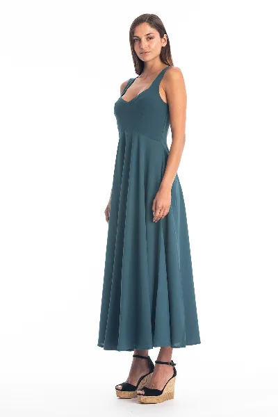 RAVENS VIEW IBIZA RAVENS VIEW IBIZA Damen vegan Kleid Madonna Ozeanblau