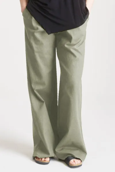 KOMODO KOMODO Damen vegan Hose Löwe Salbei