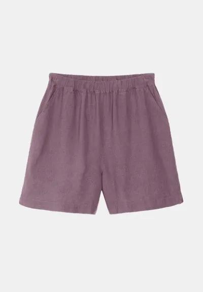 recolution Damen Shorts aus Leinen und LENZING ECOVERO Viskose Mix - FIR - recolution