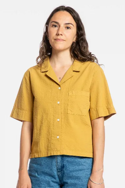 MATONA MATONA Damen vegan Hemd Seersucker