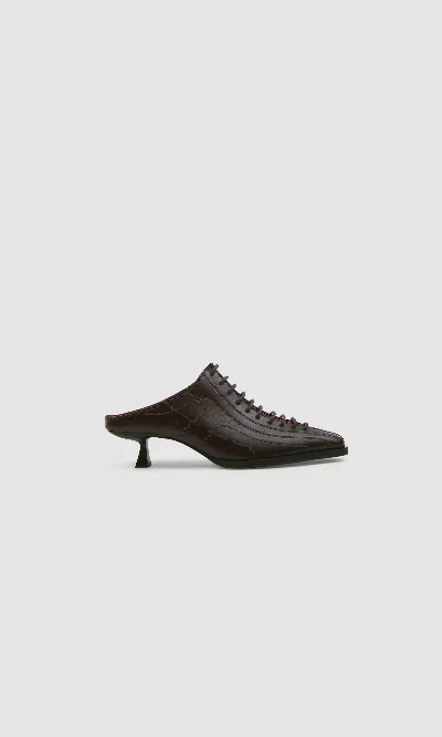 Prev Prev Damen vegan Sandalen Rachel Mule Cherry Brownie