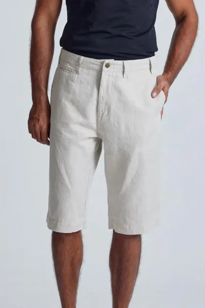 Flax and Loom Flax and Loom Herren vegan Shorts Chino Bird Natural