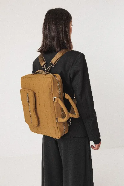 SKFK SKFK Damen vegan Tasche Cistella Multifunktion Braun
