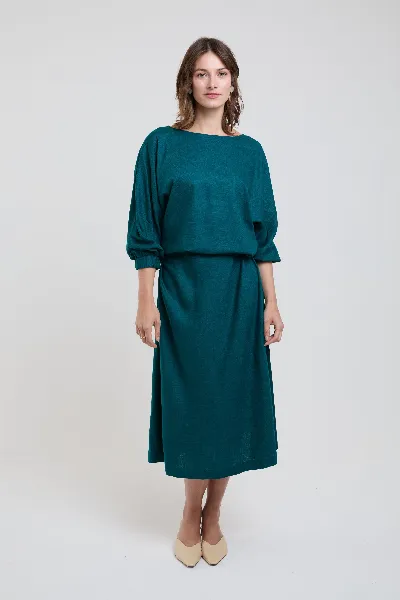 AYANI AYANI Damen vegan Kleid Andrea Deep