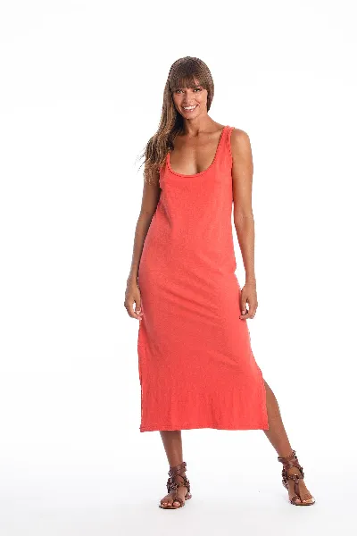 RAVENS VIEW IBIZA RAVENS VIEW IBIZA Damen vegan Kleid Demi Radiant Red