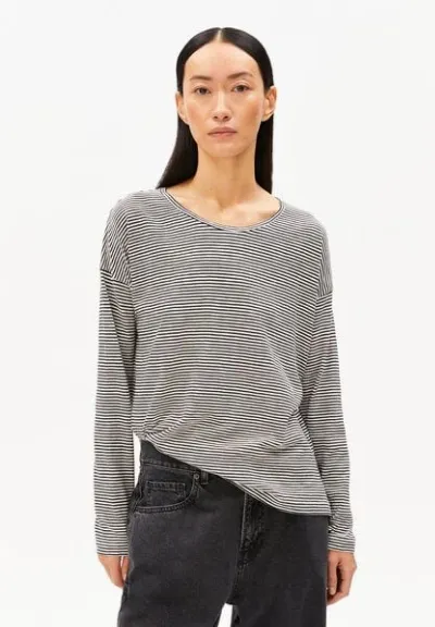 ARMEDANGELS ARMEDANGELS XIANAA STRIPES Damen Longsleeve aus Bio-Baumwolle