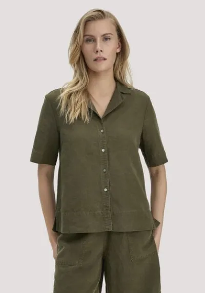 hessnatur hessnatur Bluse Relaxed aus TENCEL Lyocell mit Leinen