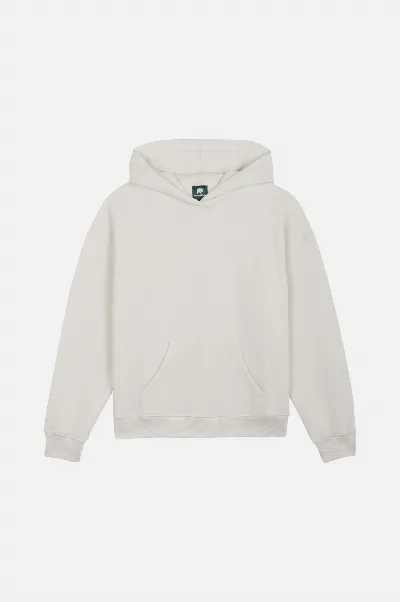 Trendsplant Trendsplant Damen vegan Hoodie Damen Essential Sea Glass White