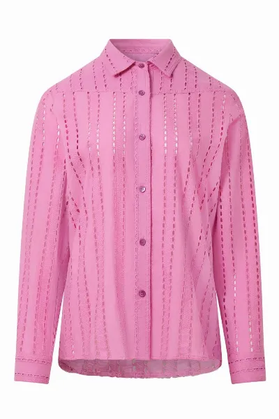 KOMODO KOMODO Damen vegan Hemd Rio Broderie Anglaise