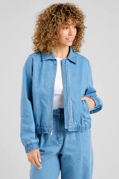 Dedicated DEDICATED Damen vegan Jacke Sunna Denim