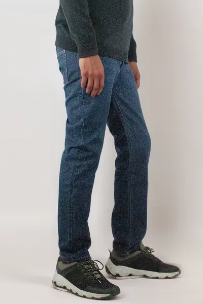 Will's Vegan Store Will's Vegan Store Herren vegan Jeans Classic Straight Leg Blau