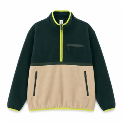 Mazine Mazine - Color Block Fleece Half-Zip - Fleecepullover