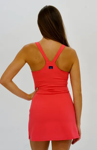 SEAAV SEAAV Damen vegan Kleid Racquet Coral