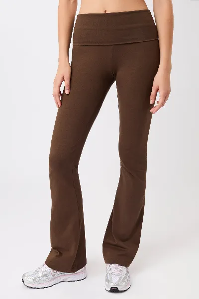 mandala MANDALA Damen vegan Hose Classic Rolldown Wilderness