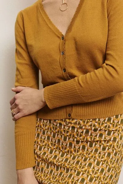 TRANQUILLO TRANQUILLO Cardigan Linaa aus GOTS-Bio-Baumwolle