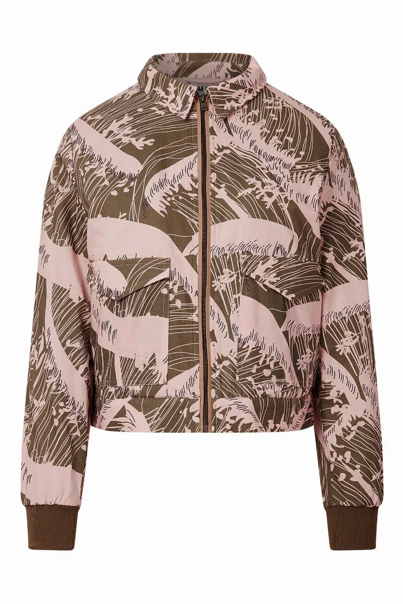 KOMODO KOMODO Damen vegan Bomber Vivi Solid Wave Pink