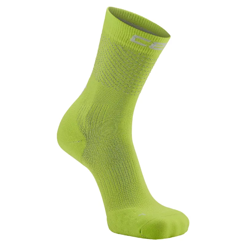 CEP PRO RUN REFLECTIVE SOCKS MID CUT 3.0
