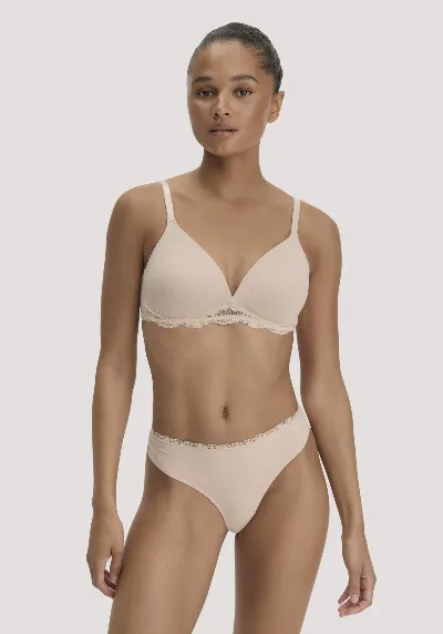 hessnatur hessnatur Damen Spacer-BH PURE SENSE LACE gemoldet aus TENCEL™ Modal - rosa