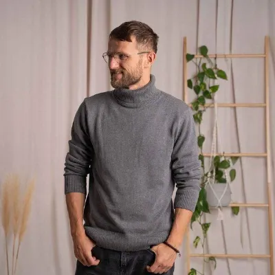 Vresh Clothing Vresh Clothing Vlavio - Strickpullover aus Biobaumwolle