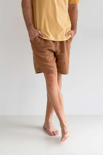 TWOTHIRDS TWOTHIRDS Herren vegan Shorts Bagaat Adobe