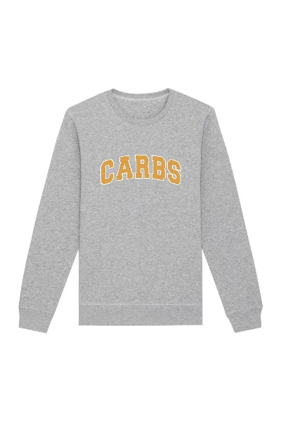 Oat Milk Club Oat Milk Club Damen vegan Sweatshirt Carbs Grau