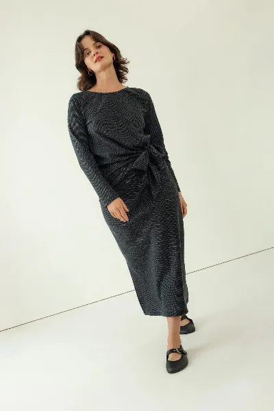 Clotsy Clotsy Damen vegan Kleid Maxine Polka Dots