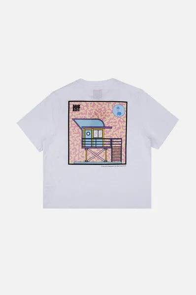 Trendsplant Women's Antonyo Marest x Trendsplant Art Hut T-Shirt White