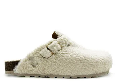 thies Veganer thies ® Eco Teddy Clog aus Biobaumwolle