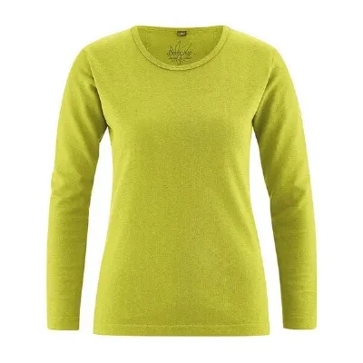 HempAge HempAge Langarmshirt Basic Hanf/Biobaumwolle
