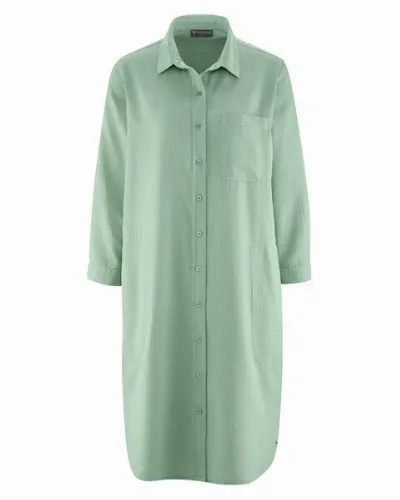 HempAge HempAge Hanf Tunika mit Polokragen