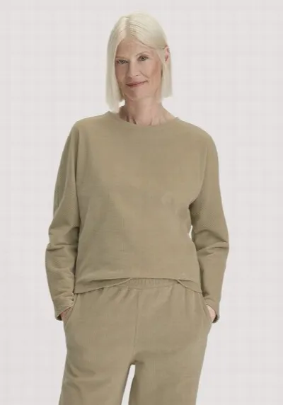 hessnatur hessnatur Longsleeve Oversized aus reiner Bio-Baumwolle