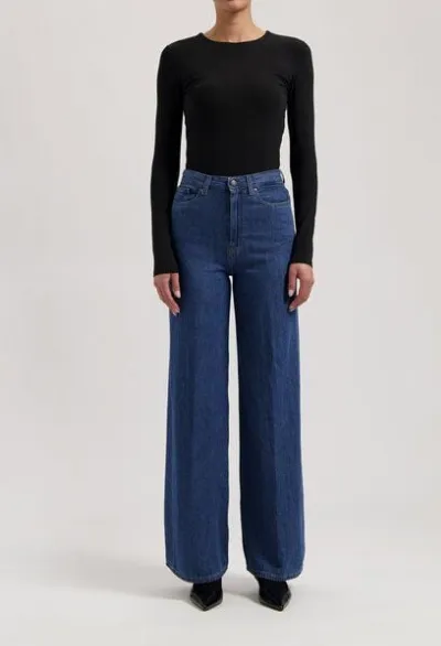 MUD Jeans MUD Jeans Damen Jeans Loose Fit Sara - Stone Indigo