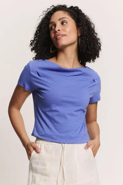 TRANQUILLO TRANQUILLO Slub Jerseyshirt Giina aus Bio-Baumwolle (1010002)