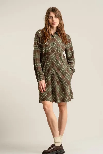 KOMODO KOMODO Damen vegan Kleid Perlgrün
