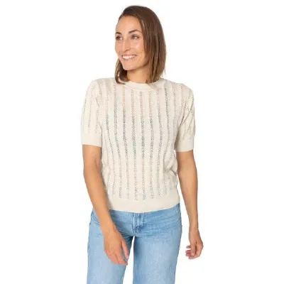 Zerum Zerum Strick-Shirt Viola