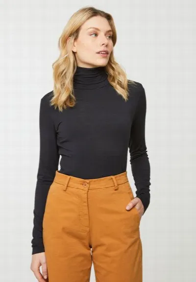 recolution Damen Longsleeve aus LENZING Modal Mix - NOBELIS - recolution