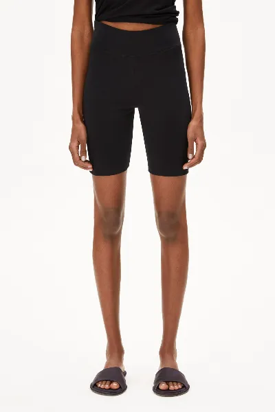 ARMEDANGELS Radlerhose Nedaa Litaa Schwarz