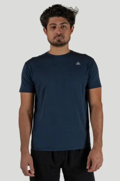 Boldwill Boldwill Herren vegan T-Shirt Tiefseeblau