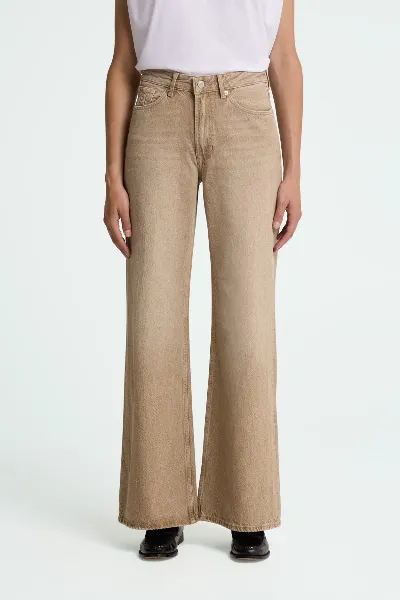 Kings Of Indigo Kings of Indigo Damen vegan Jeans Flare Jane Dark