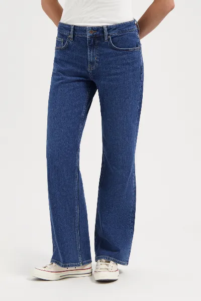 Kuyichi Kuyichi Damen vegan Jeans Lena Loose True Blue