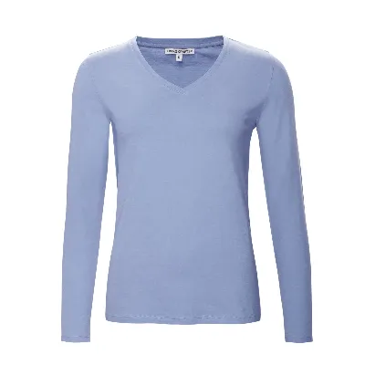 Living Crafts LIVING CRAFTS - Damen Langarm-Shirt - Blau