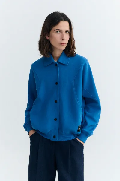 thinking mu Thinking MU Damen vegan Maisie Jacke Blau