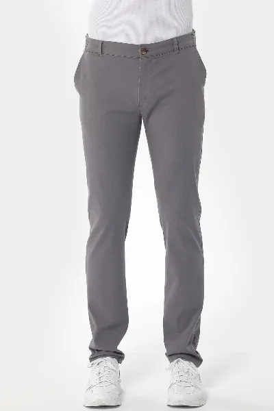 ORGANICATION ORGANICATION Herren vegan Chino Hose Schatten