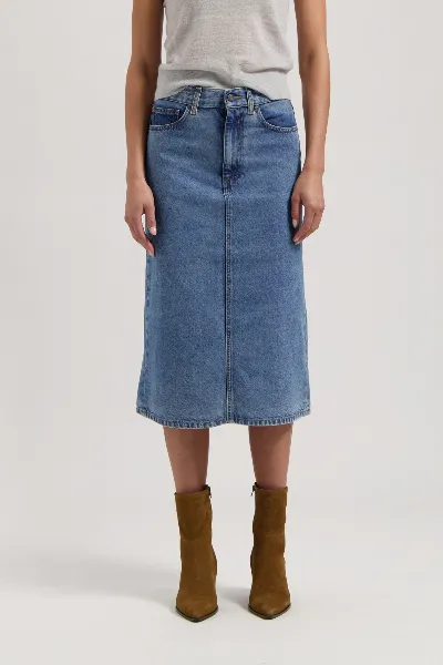 MUD Jeans MUD Jeans Damen vegan Rock Mid Gwen Stone Vintage