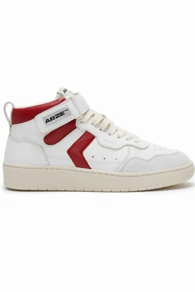 ARZE ARZE Herren vegan Taiga Hi Sneaker Rot