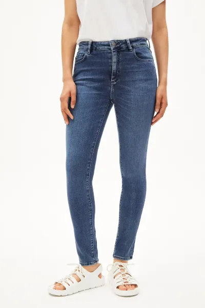ARMEDANGELS Jeans Tillaa x Stretch Comfort Galaxy Blue