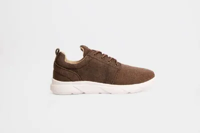8000Kicks 8000Kicks Explorer V2 Dunkelbraun - Wasserdichte Hanfschuhe