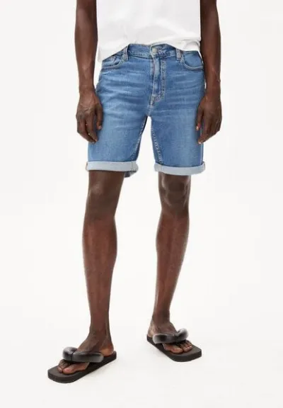 ARMEDANGELS ARMEDANGELS NAAILO HEMP - Herren Jeans Shorts aus Bio-Baumwoll-Hanf Mix